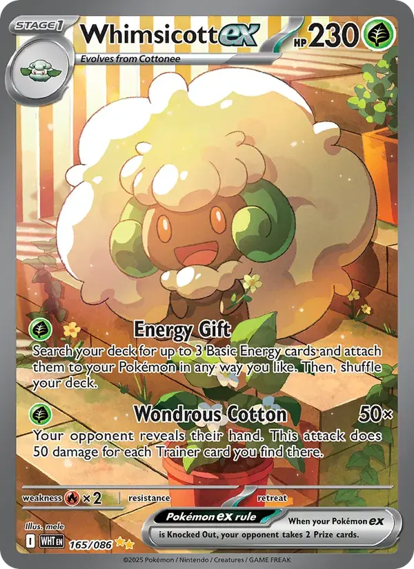 Whimsicott ex, White Flare 165/86