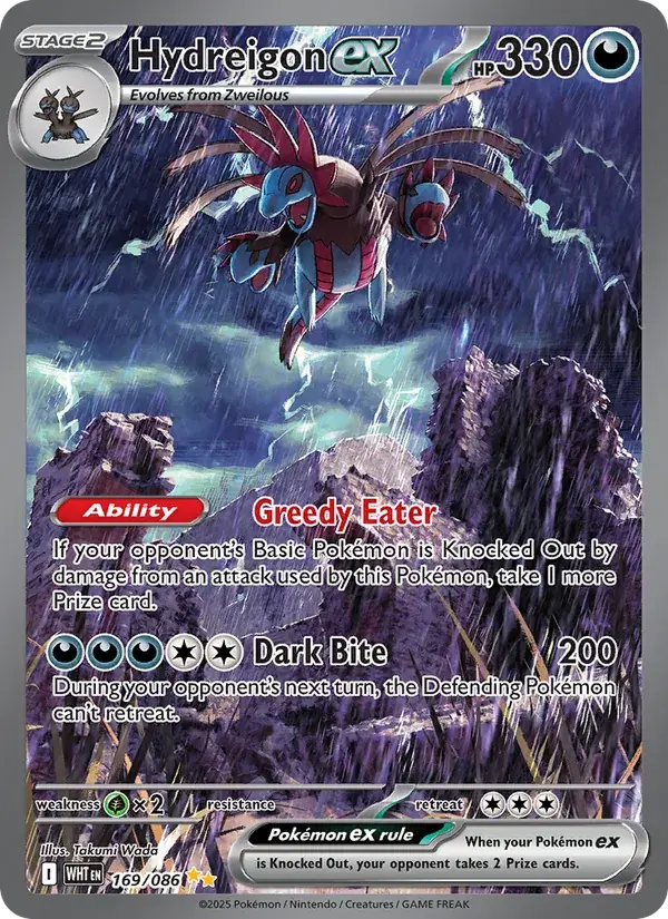 Hydreigon ex, White Flare 169/86
