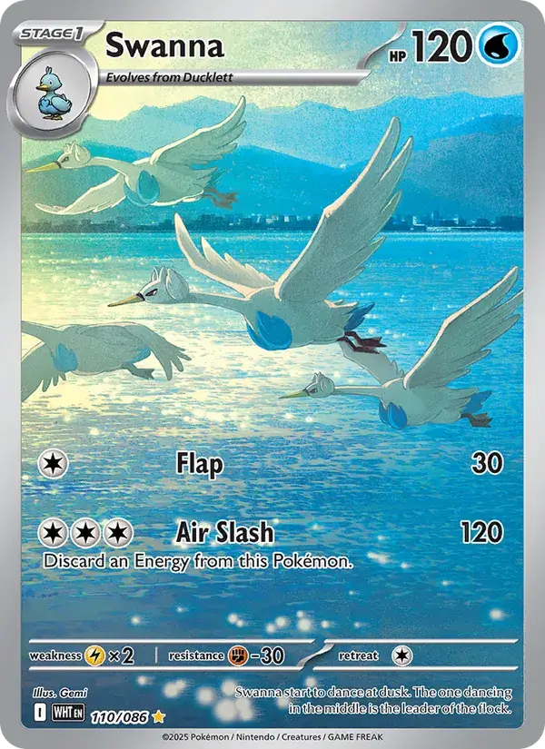 Swanna, White Flare 110/86