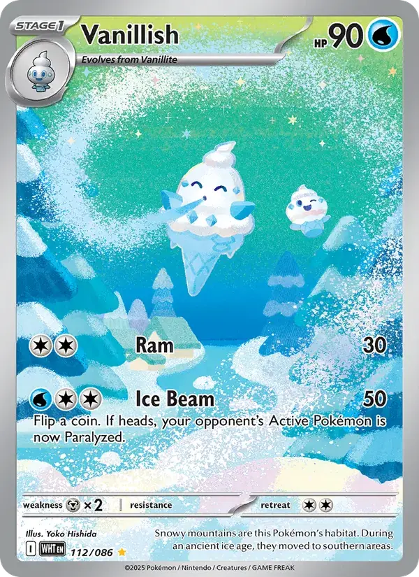 Vanillish, White Flare 112/86
