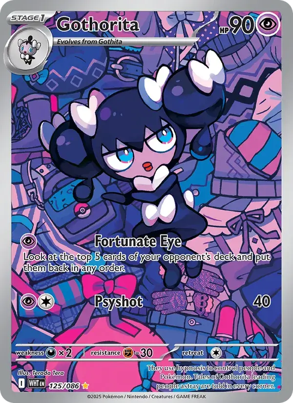Gothorita, White Flare 125/86