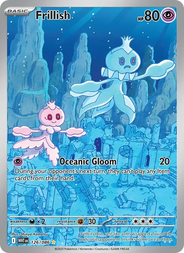 Frillish, White Flare 126/86