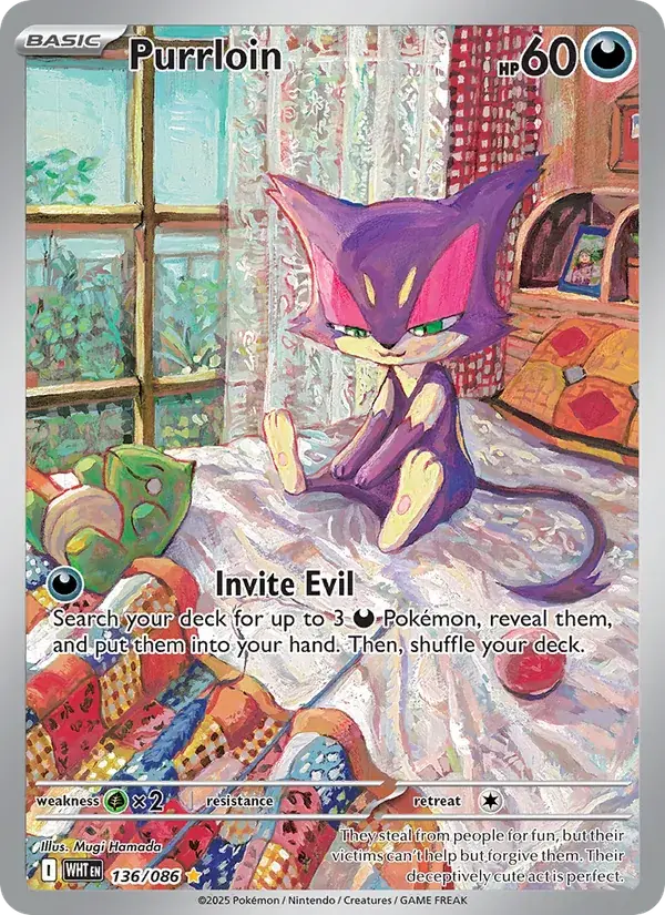 Purrloin, White Flare 136/86