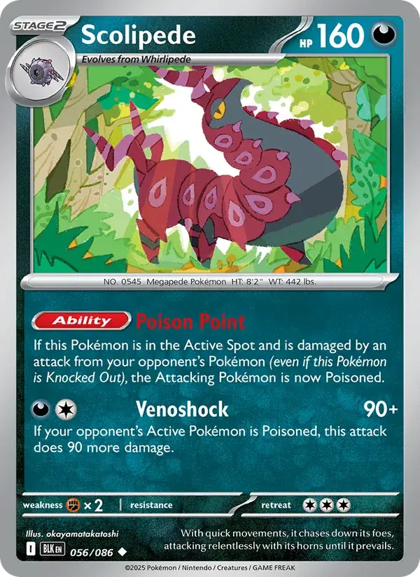 Scolipede, Black Bolt 056/86