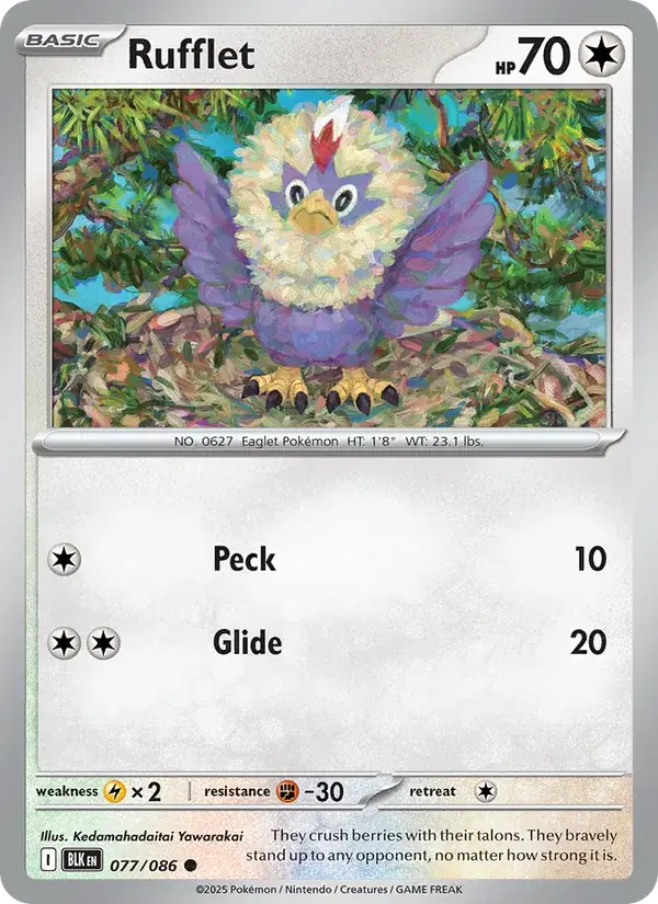 Rufflet, Black Bolt 077/86