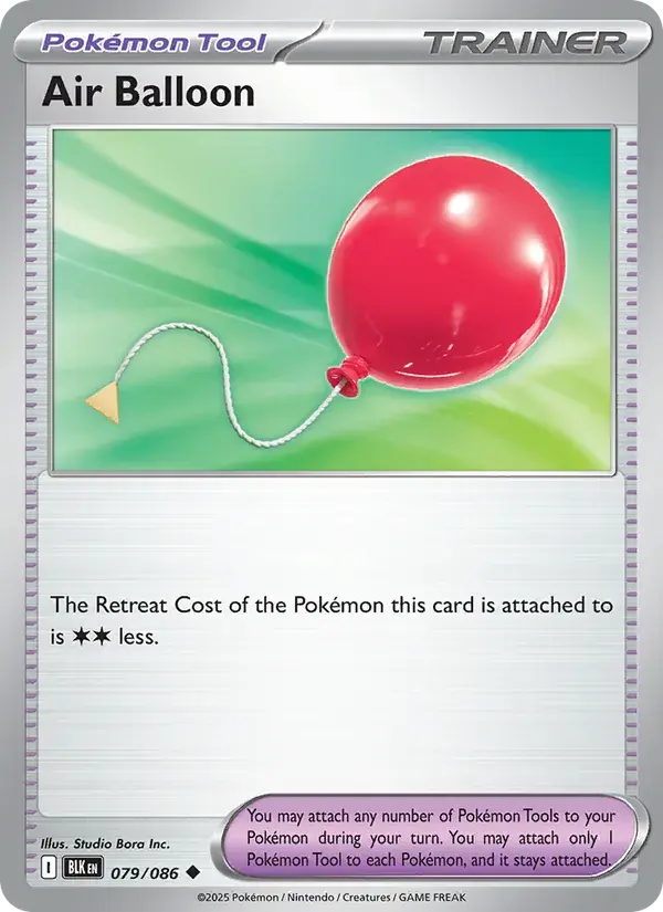 Air Balloon, Black Bolt 079/86