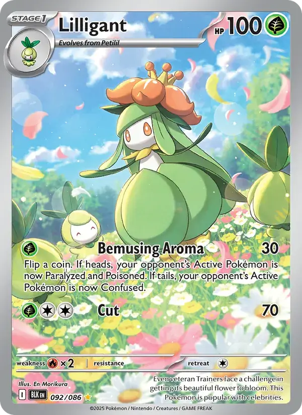 Lilligant, Black Bolt 092/86