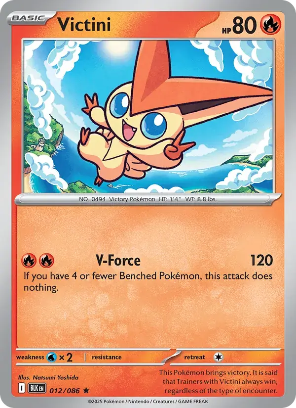 Victini, Black Bolt 012/86