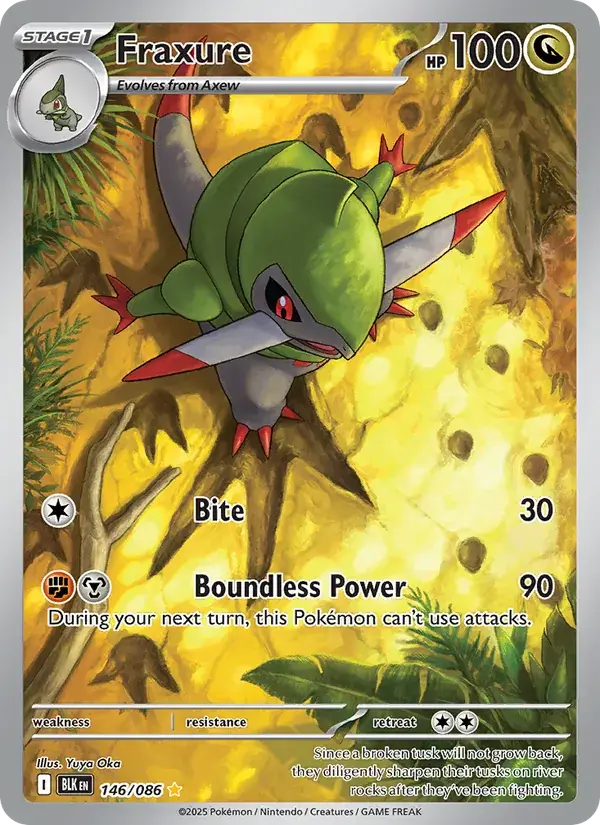 Fraxure, Black Bolt 146/86