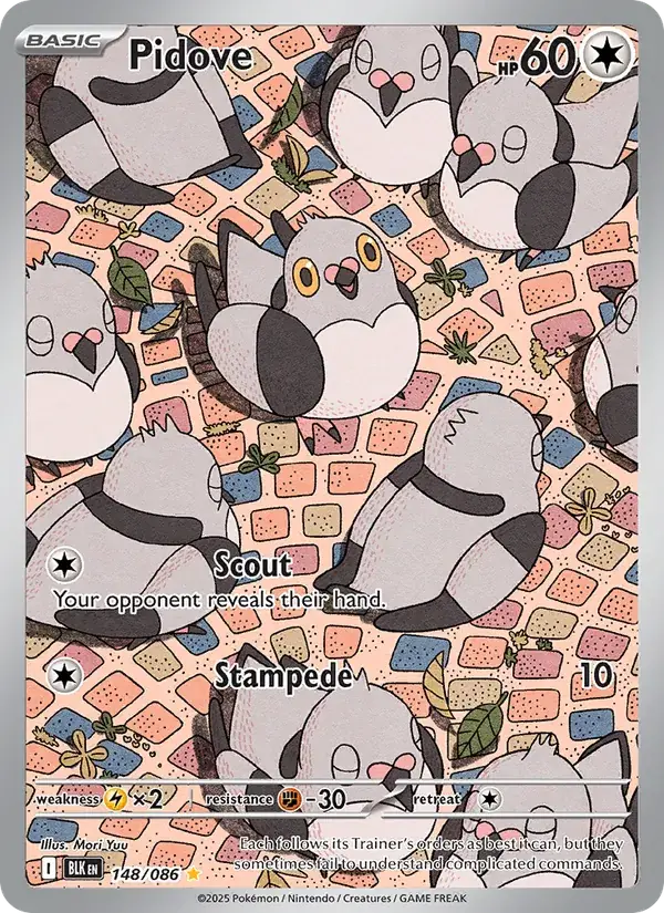 Pidove, Black Bolt 148/86