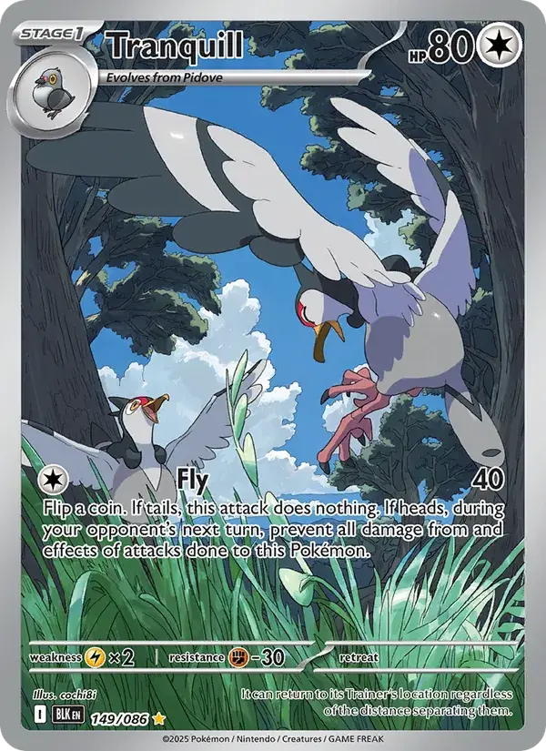 Tranquill, Black Bolt 149/86