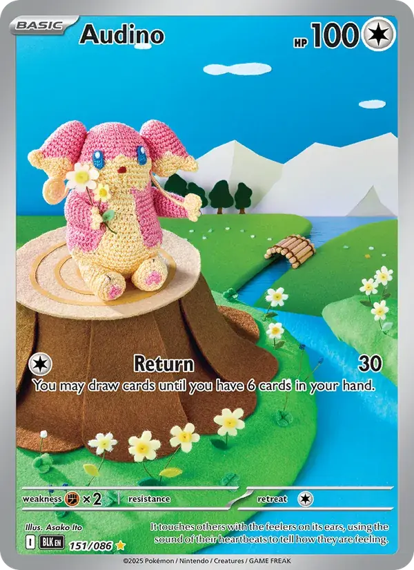 Audino, Black Bolt 151/86