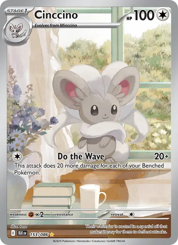 Cinccino, Black Bolt 153/86