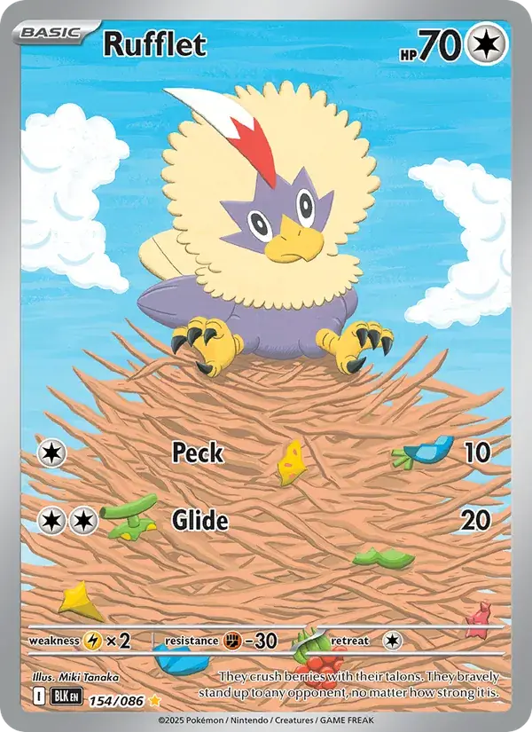 Rufflet, Black Bolt 154/86