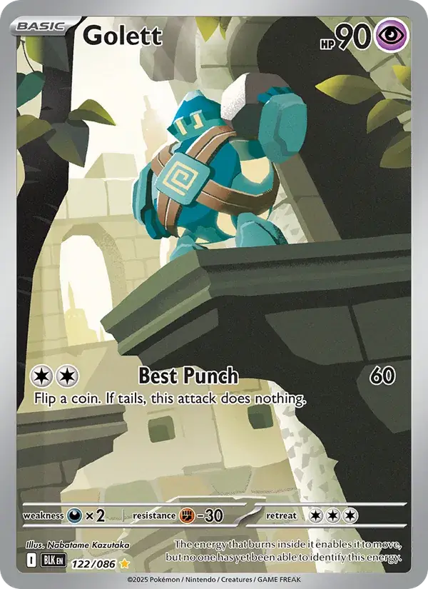 Golett, Black Bolt 122/86