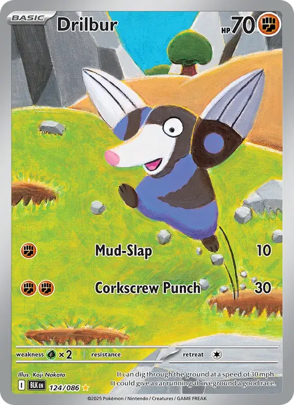 Drilbur, Black Bolt 124/86