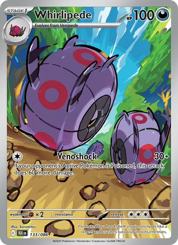 Whirlipede, Black Bolt 133/86