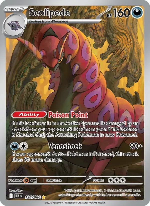Scolipede, Black Bolt 134/86