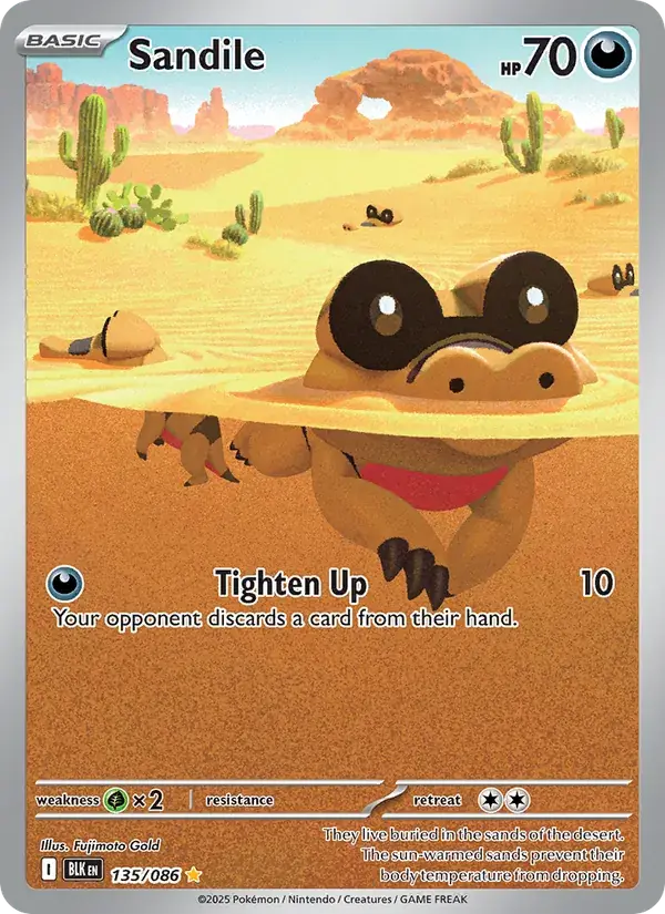 Sandile, Black Bolt 135/86
