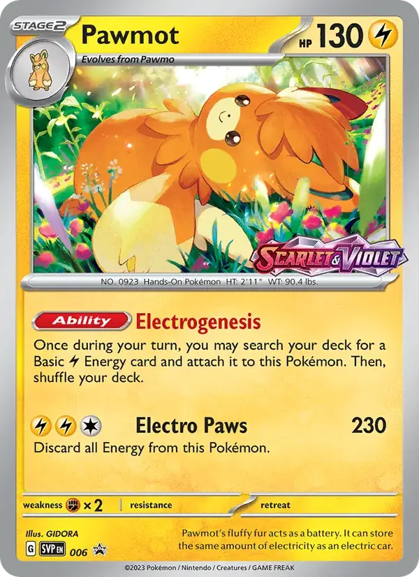 Pawmot, SVP Black Star Promos 006/225