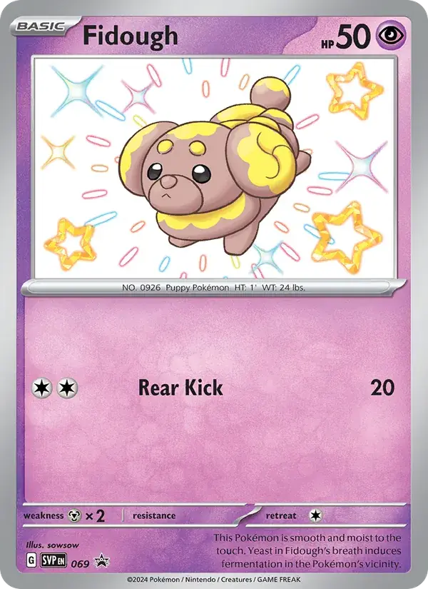 Fidough, SVP Black Star Promos 069/225