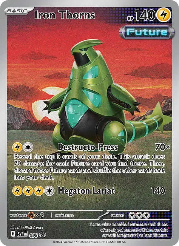 Iron Thorns, SVP Black Star Promos 098/225