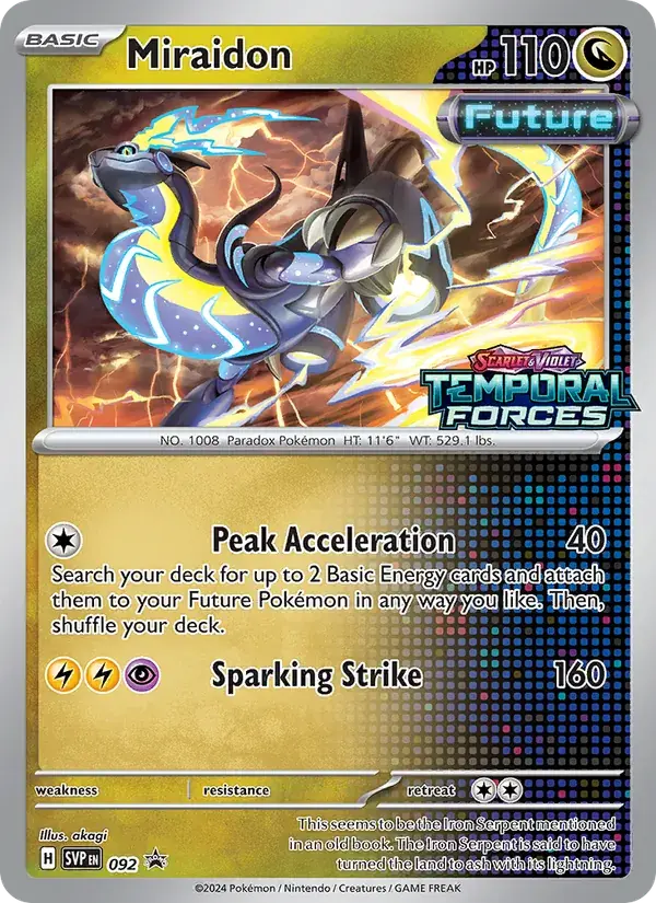 Miraidon, SVP Black Star Promos 092/225