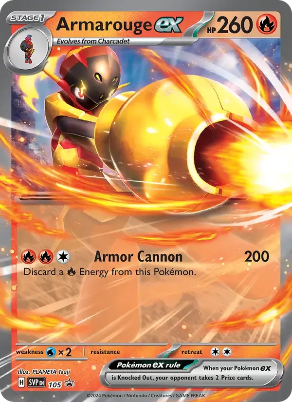 Armarouge ex, SVP Black Star Promos 105/225
