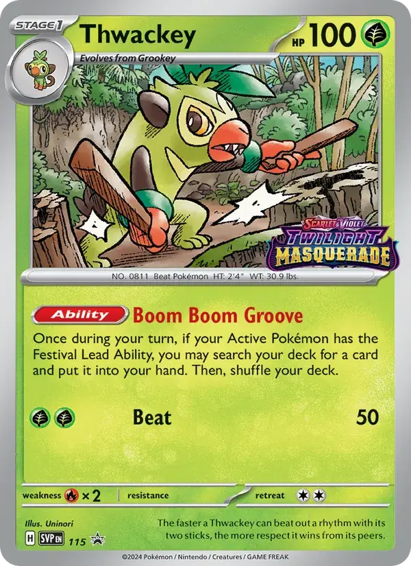 Thwackey, SVP Black Star Promos 115/225