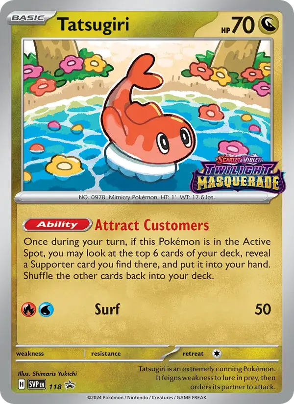 Tatsugiri, SVP Black Star Promos 118/225