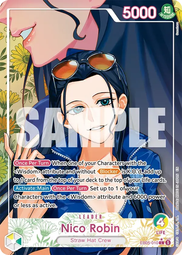 Nico Robin (Alt Art), Extra Booster: One Piece Heroines Edition Vol. 2 EB05-010