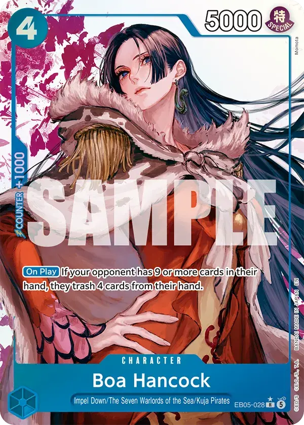 Boa Hancock (Alt Art), Extra Booster: One Piece Heroines Edition Vol. 2 EB05-028