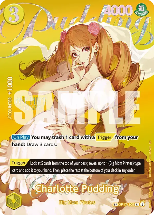 Charlotte Pudding (SP), Extra Booster: One Piece Heroines Edition Vol. 2 OP17-109