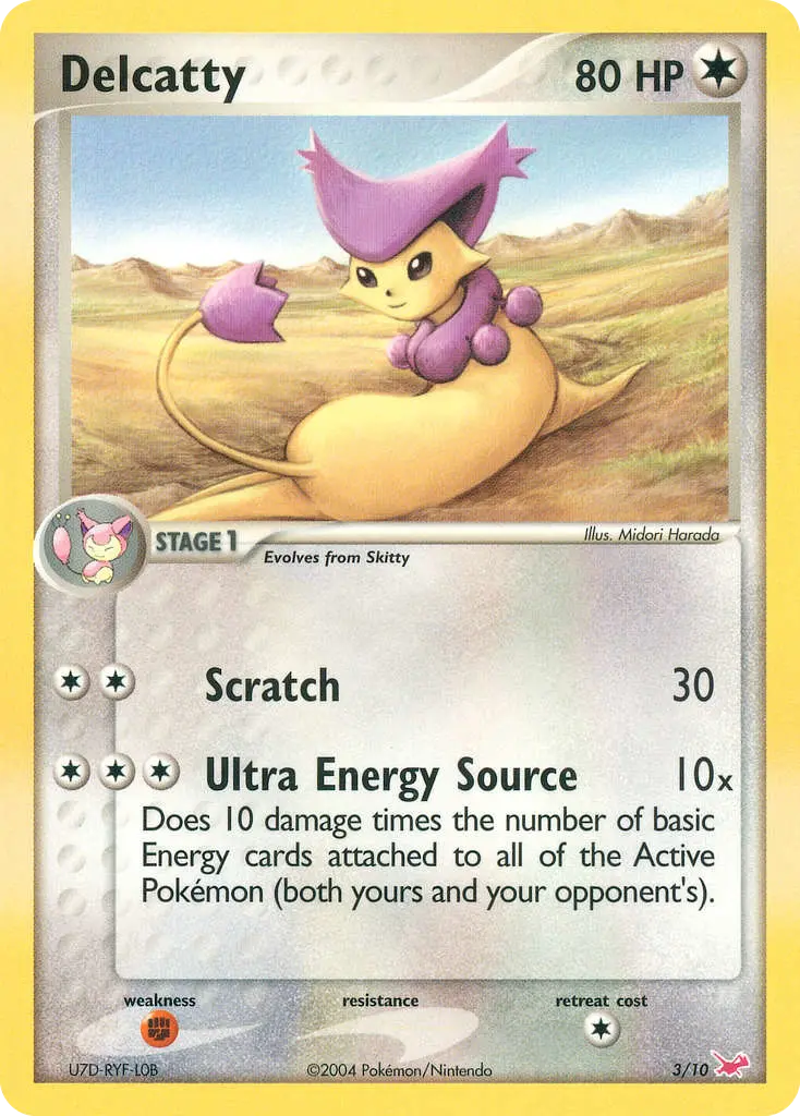 Delcatty, EX trainer Kit (Latias) 3/10
