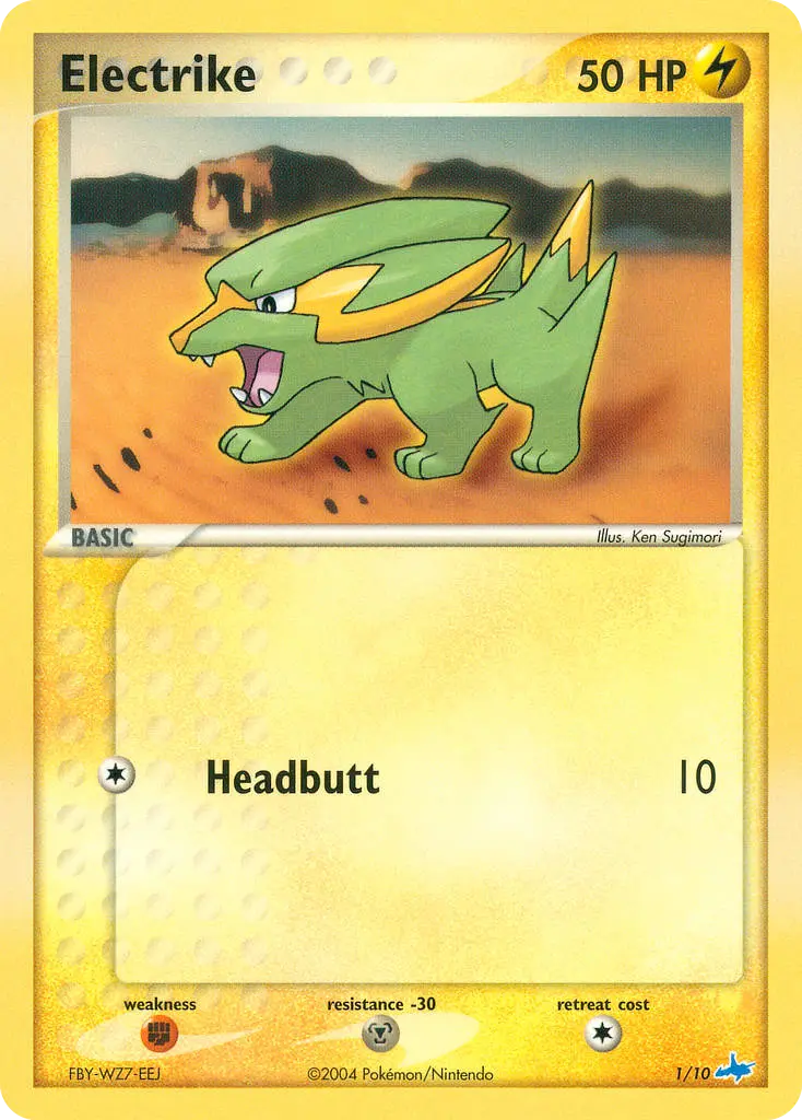 Electrike, EX trainer Kit (Latios) 1/10