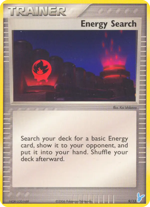Energy Search, EX trainer Kit 2 (Minun) 9/12