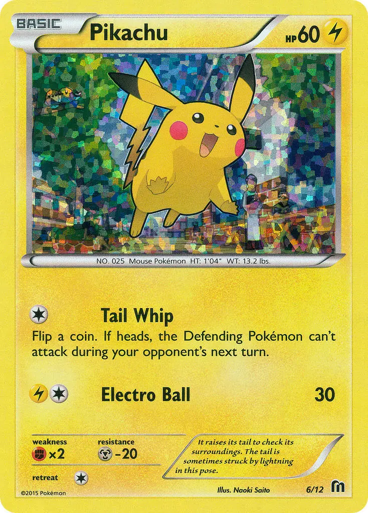 Pikachu, McDonald's Collection 2016 6/12