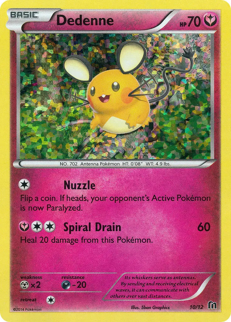 Dedenne, McDonald's Collection 2016 10/12