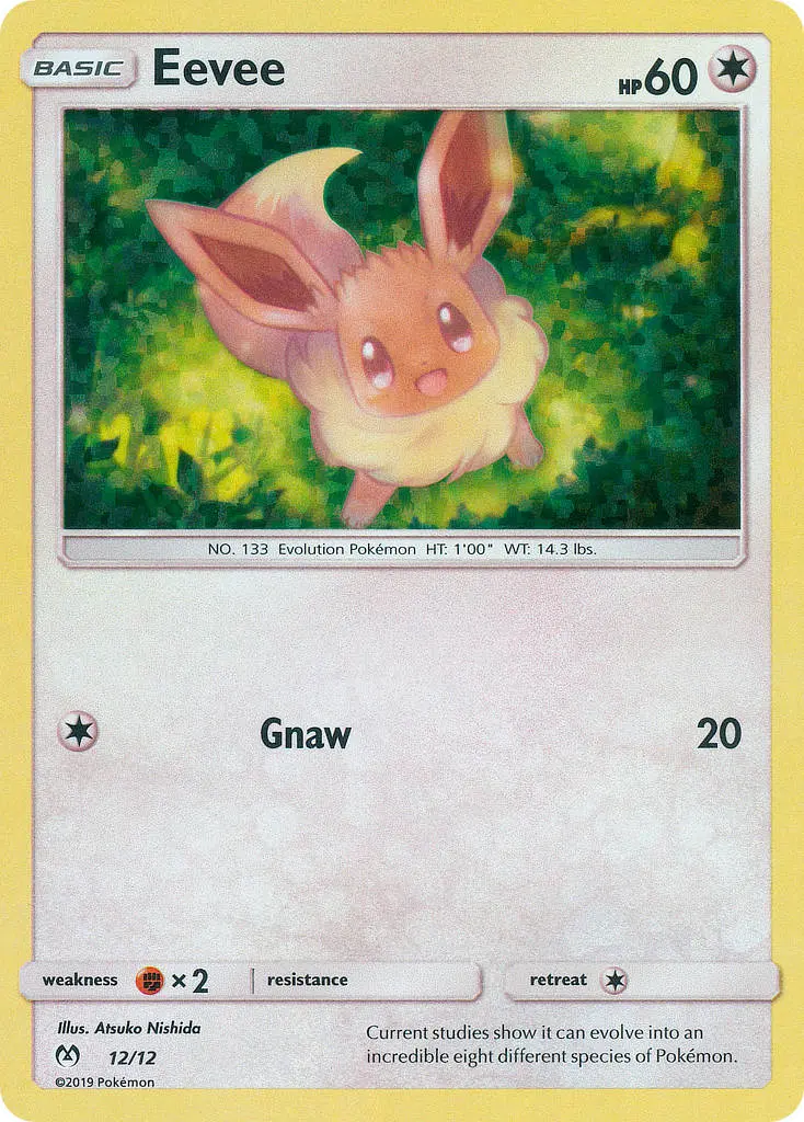 Eevee, McDonald's Collection 2019 12/12