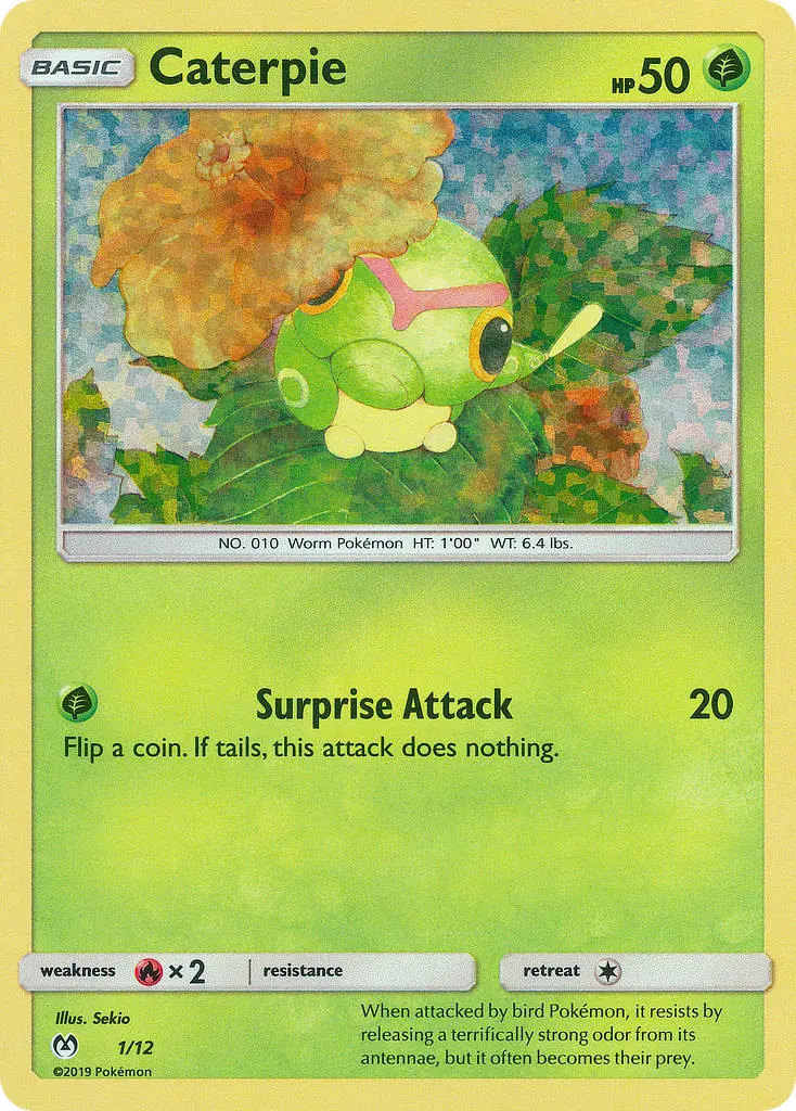 Caterpie, McDonald's Collection 2019 1/12