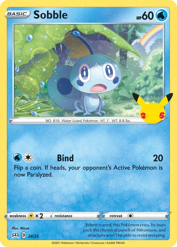 Sobble, McDonald's Collection 2021 24/25