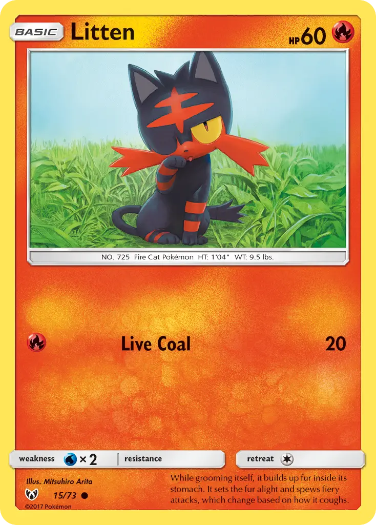 Litten, Shining Legends 15/73