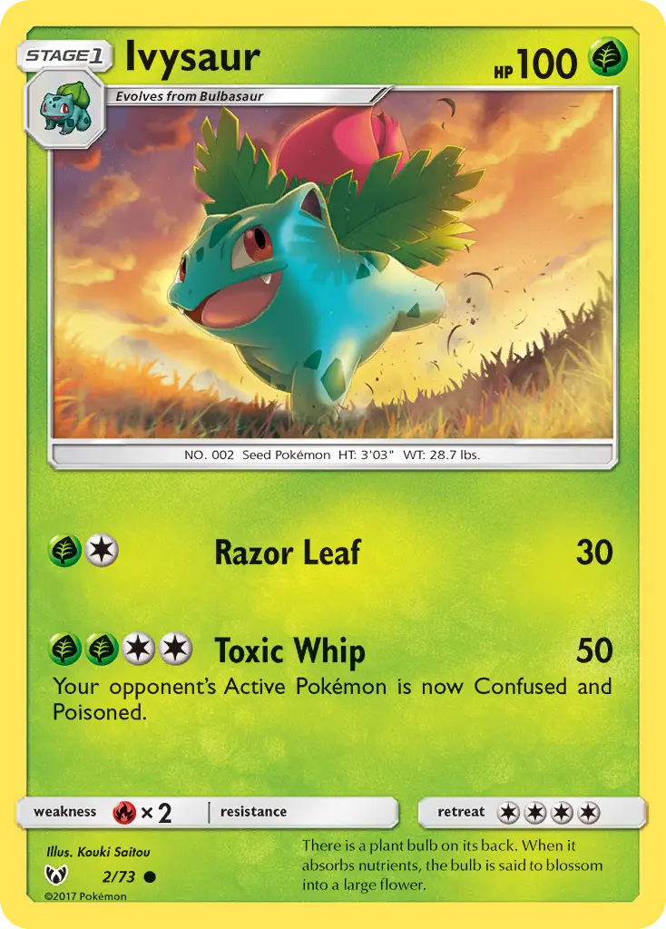 Ivysaur, Shining Legends 2/73