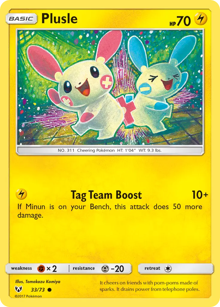 Plusle, Shining Legends 33/73