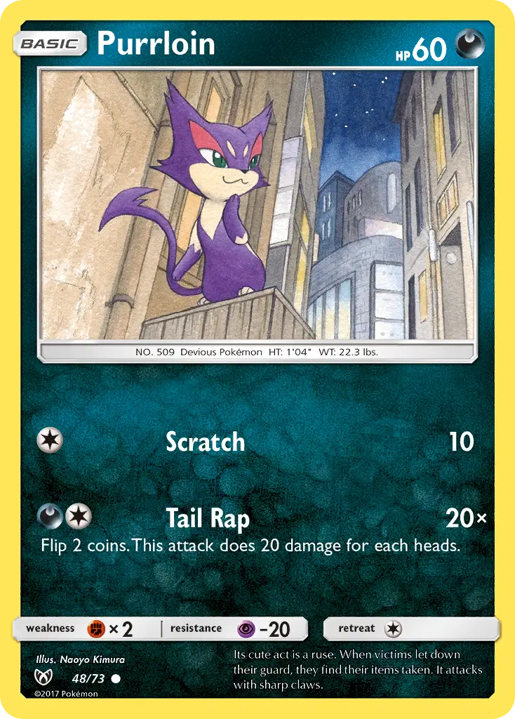 Purrloin, Shining Legends 48/73