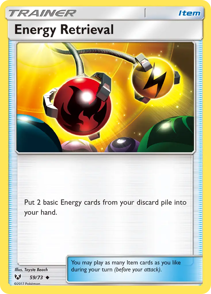 Energy Retrieval, Shining Legends 59/73