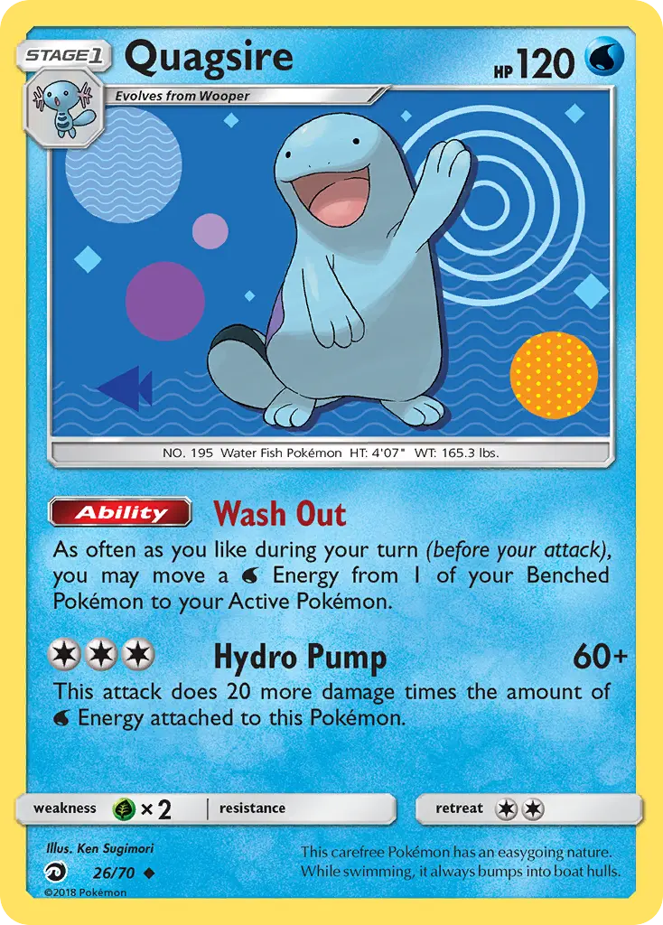 Quagsire, Dragon Majesty 26/70