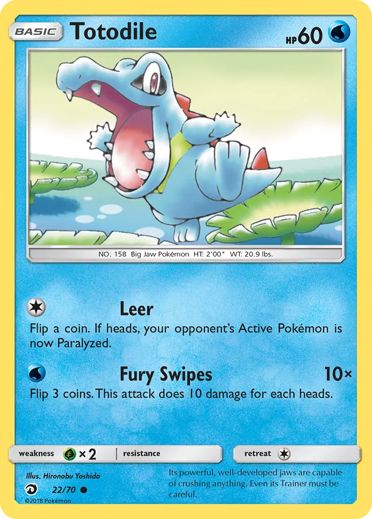 Totodile, Dragon Majesty 22/70