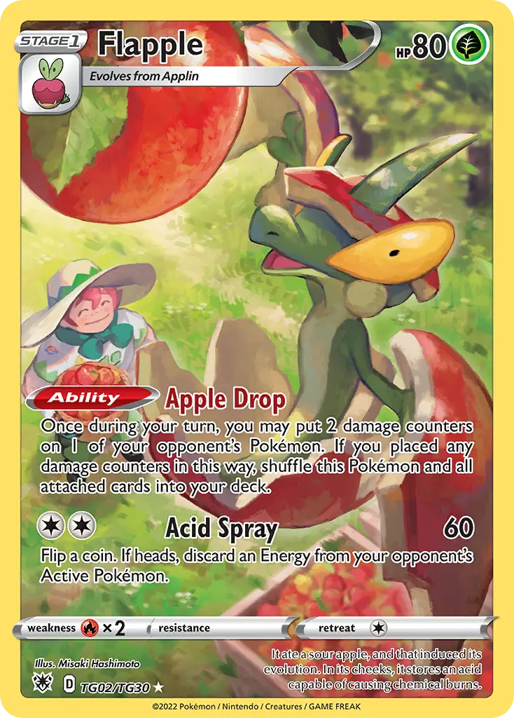 Flapple, Astral Radiance Trainer Gallery TG02/30
