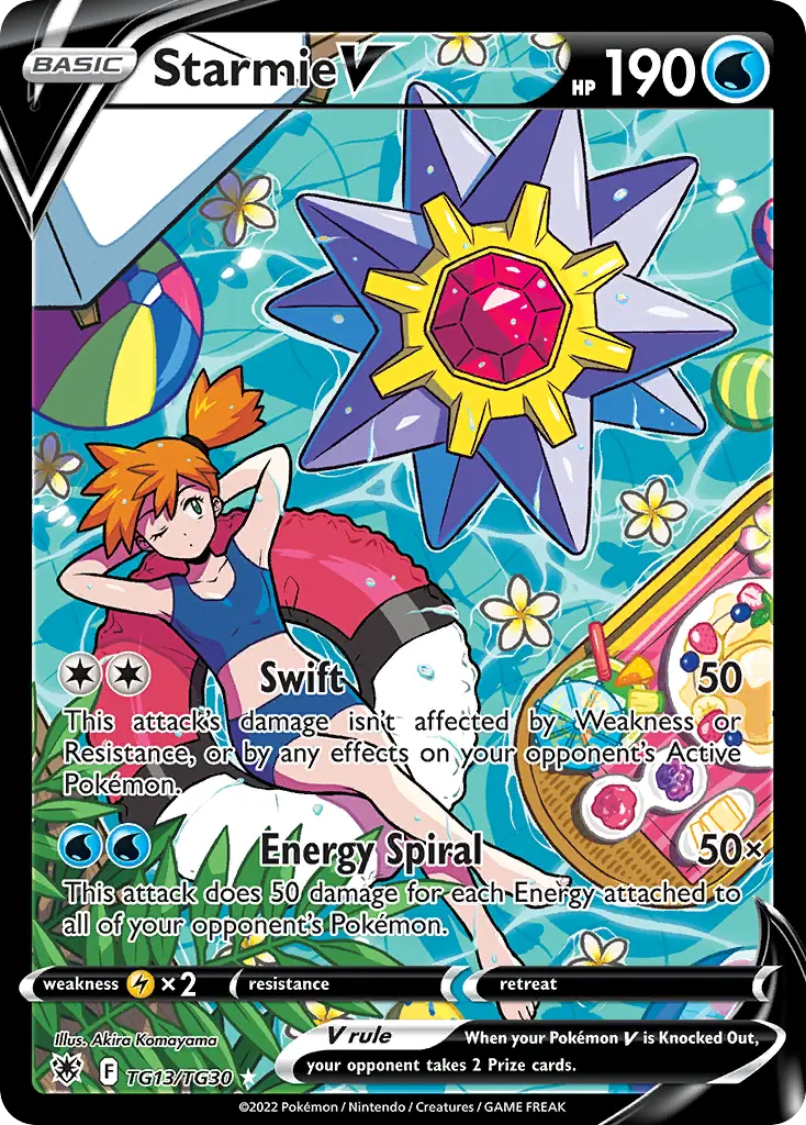 Starmie V, Astral Radiance Trainer Gallery TG13/30